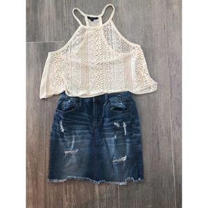 Mossimo Supply Co Jean Skirt